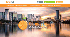 Desktop Screenshot of citrustek.com